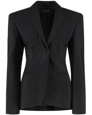 Mugler Blazers - Black