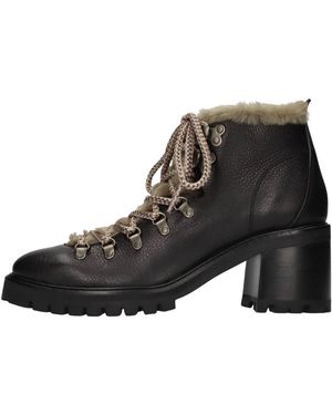 Pedro Garcia Schoenen ,Zwart ,Leer Zenit Boot