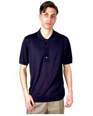Paolo Pecora Polo Shirts - Blue