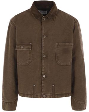 Maison Margiela Cotton Sportsjacket - Bruin
