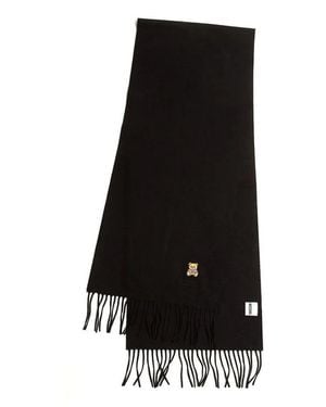 Moschino Winter-Schal - Schwarz