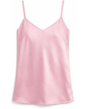 Doris S Sleeveless Tops - Rose