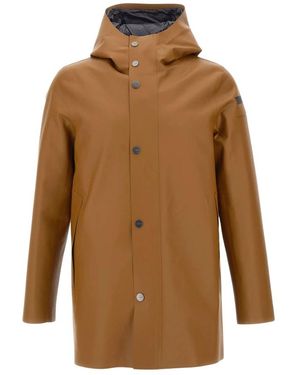 Rrd Jassen ,Bruin ,Double Rubber Floating Parka