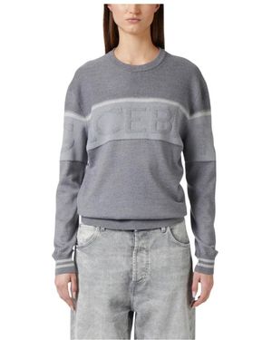 Iceberg Round-Neck Knitwear - Gris