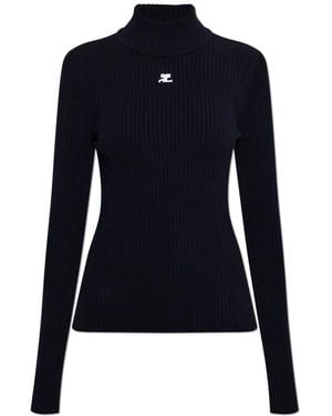 Courreges Turtlenecks - Bleu