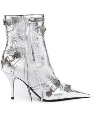 Balenciaga Heeled Boots - Grey