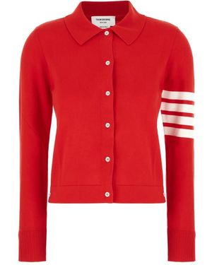 Thom Browne Cardigans - Rouge