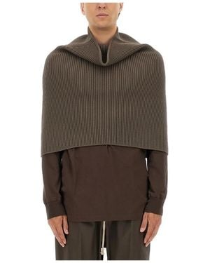 Rick Owens Capes - Marron