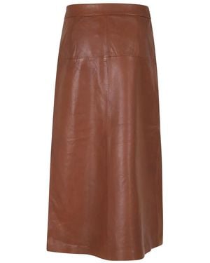 IRO Leather Skirts - Brown