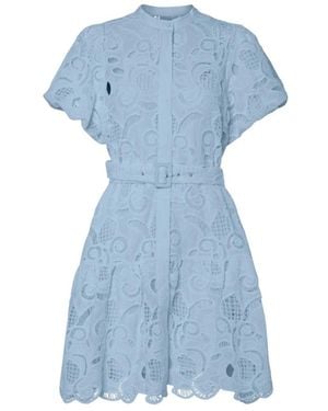Y.A.S Yassana Ss Kleid - Blau