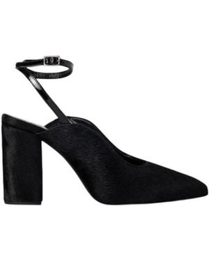 Paul Smith Tacchi saffron neri con pelo di vitello - Nero