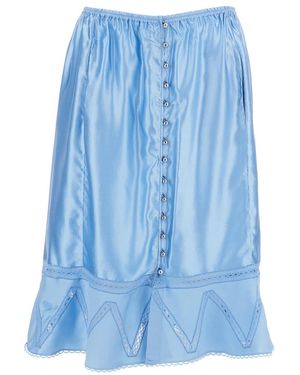 Rabanne Rokken ,Blauw ,Midi Rok