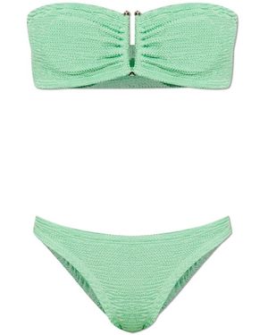 Paramidonna Badmode ,Groen ,Tweed Frida Tweedelig Zwempak
