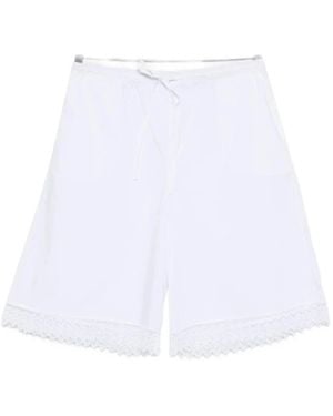 THE NINA STUDIO Bermudas - White