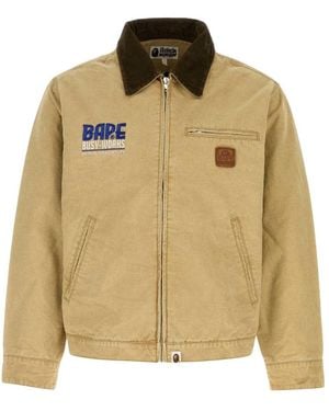 A Bathing Ape Light Jackets - Neutro