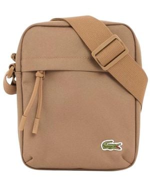 Lacoste Cross Body Bags - Neutro