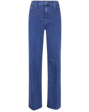 FRAME Jeans ,Blauw ,Katoen Le Slim Palazzo Jeans