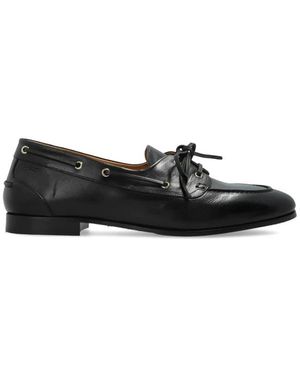 Bally Boat Shoes - Black