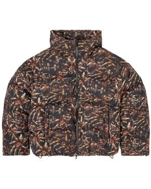DIESEL Winter Jackets - Brown