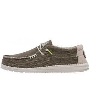 HEYDUDE Ademende En Casual Mocassin - Groen