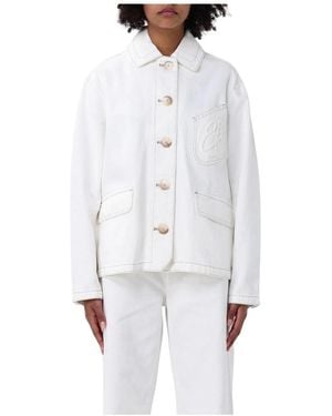 Emporio Armani Light Jackets - White