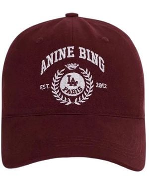 Anine Bing Caps - Rosso