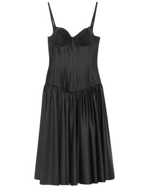 Jean Paul Gaultier Midi Dresses - Black