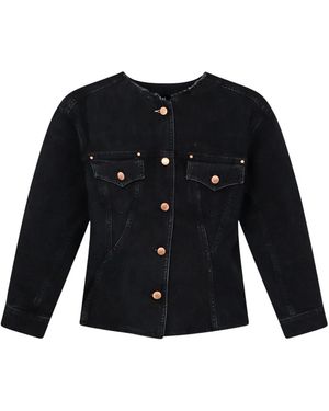 3x1 Denim Jackets - Negro