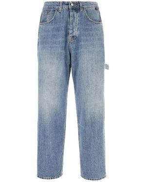 Barrow Verwaschene Denim-Jeans - Blau