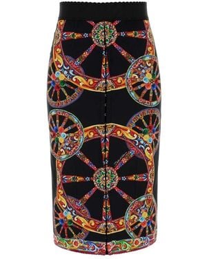 Dolce & Gabbana Midi Skirts - Black