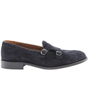 Marco Ferretti Schoenen ,Blauw ,Suède Blauwe Suède Loafers
