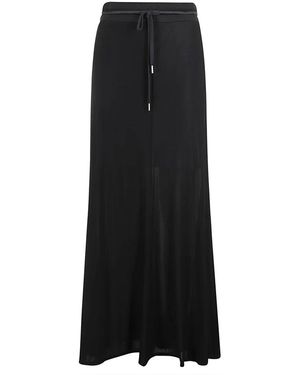 Helmut Lang Rock mit elastischem bund - Schwarz
