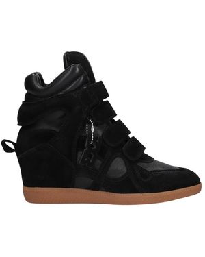Nokwol Eden Wedge Sneakers - Zwart