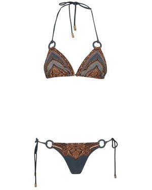 Zimmermann Mahon Ring Tri Bikini - Schwarz