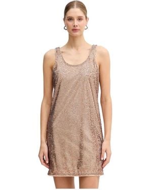 ARMANI EXCHANGE Verziertes Minikleid - Braun