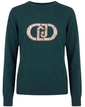 Liu Jo Round-Neck Knitwear - Verde