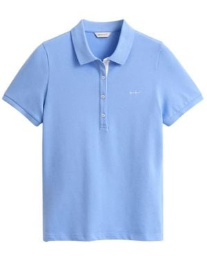 GANT T-Shirts En Polo's Blauw