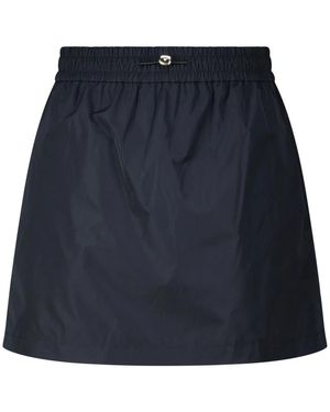 A.P.C. Sportieve Chic Mini Rok - Blauw