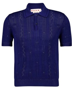 Marni Round-Neck Knitwear - Blue