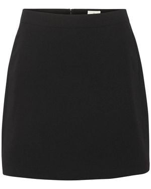 Kaffe Short Skirts - Negro