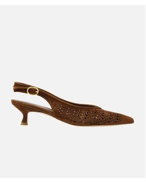 Bianca Di Schoenen ,Bruin ,Occasion Kleedjes