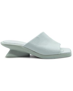 Vic Matié Heeled Mules - Blanc