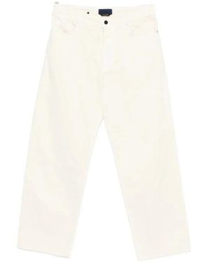 Stone Island Straight Fit Jeans - White
