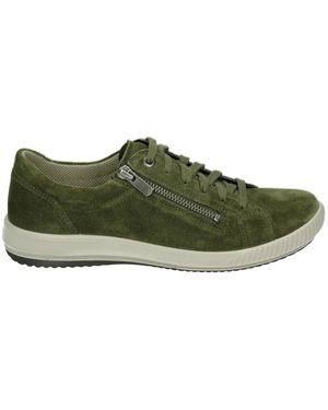 Legero Schoenen ,Groen ,Suède Groene Suède Casual Sneakers