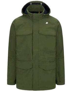 K-Way Winter Jackets - Green