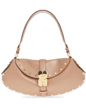 Ganni Shoulder Bags - Natural