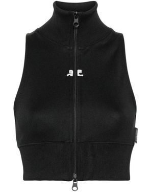 Courreges Turtlenecks - Black