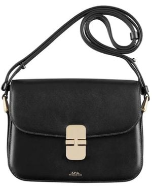 A.P.C. Shoulder Bags - Nero