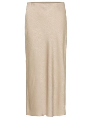 Kaffe Midi Skirts - Neutre
