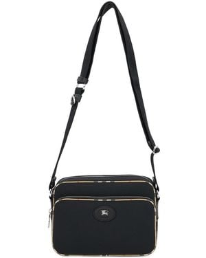 Burberry Cross Body Messenger - Black